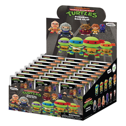 Teenage Mutant Ninja Turtles 3D PVC-Taschenanhänger Series 1 Display (24) Image 3
