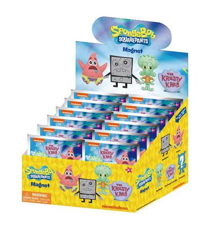 SpongeBob Schwammkopf 3D Magnete Series 1 Display (12) Image 3