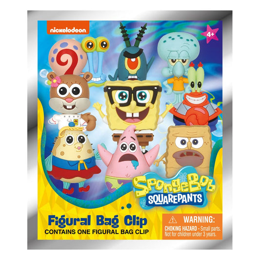 SpongeBob Schwammkopf 3D PVC-Taschenanhänger Classic Series 3 Display (24) Image 2