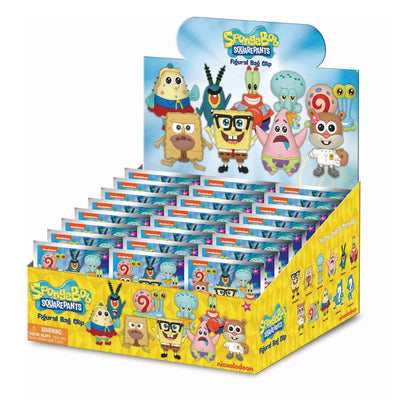 SpongeBob Schwammkopf 3D PVC-Taschenanhänger Classic Series 3 Display (24) Image 3