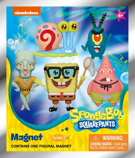 SpongeBob Schwammkopf  Magnete blind pack Series 2 Display (12) Image 2