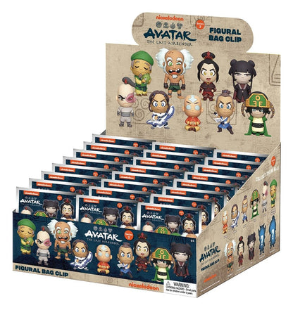 Avatar The Last Airbender 3D PVC-Taschenanhänger Serie 2 Blind Bag Display (24) Image 1