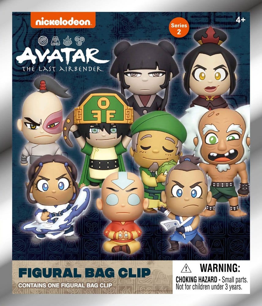 Avatar The Last Airbender 3D PVC-Taschenanhänger Serie 2 Blind Bag Display (24) Image 3