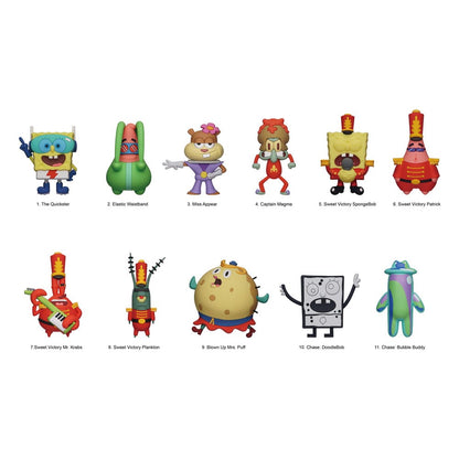 SpongeBob Schwammkopf 3D PVC-Taschenanhänger Series 6 Display (24) Image 1