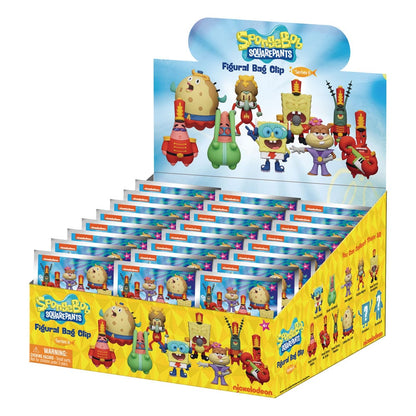 SpongeBob Schwammkopf 3D PVC-Taschenanhänger Series 6 Display (24) Image 3