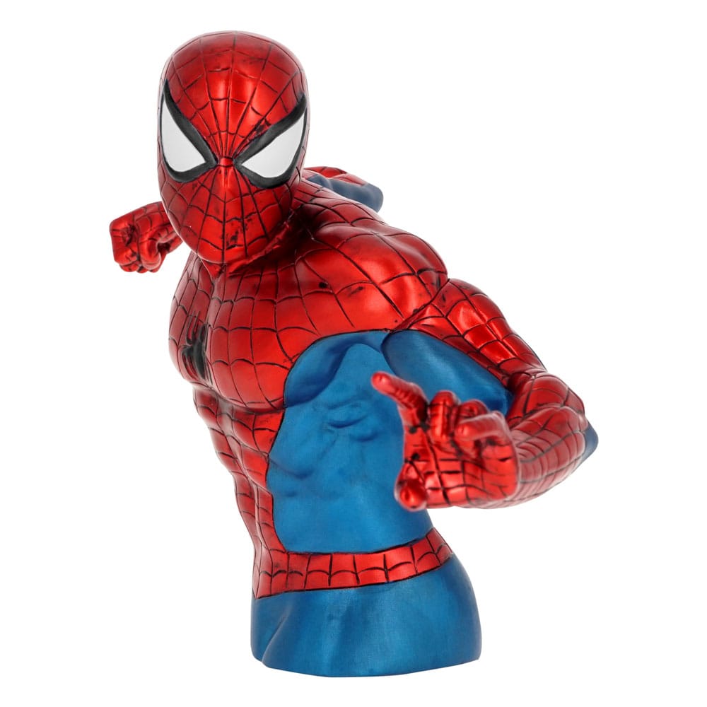 Marvel Spardose Spider-Man (Metallic Version) 20 cm Image 2