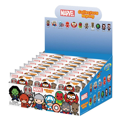 Marvel 3D PVC-Taschenanhänger Series 2 Display (24) Image 1