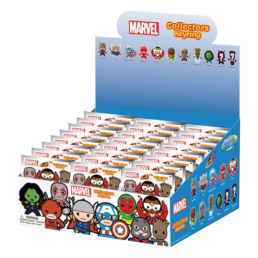 Marvel 3D PVC-Taschenanhänger Series 2 Display (24) Image 1
