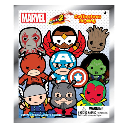 Marvel 3D PVC-Taschenanhänger Series 2 Display (24) Image 3