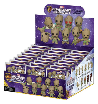 Marvel Groot 3D PVC-Taschenanhänger Serie 1 Blind Bag Display (24) Image 1