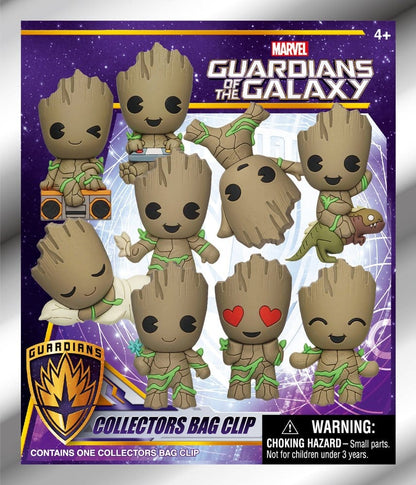 Marvel Groot 3D PVC-Taschenanhänger Serie 1 Blind Bag Display (24) Image 3