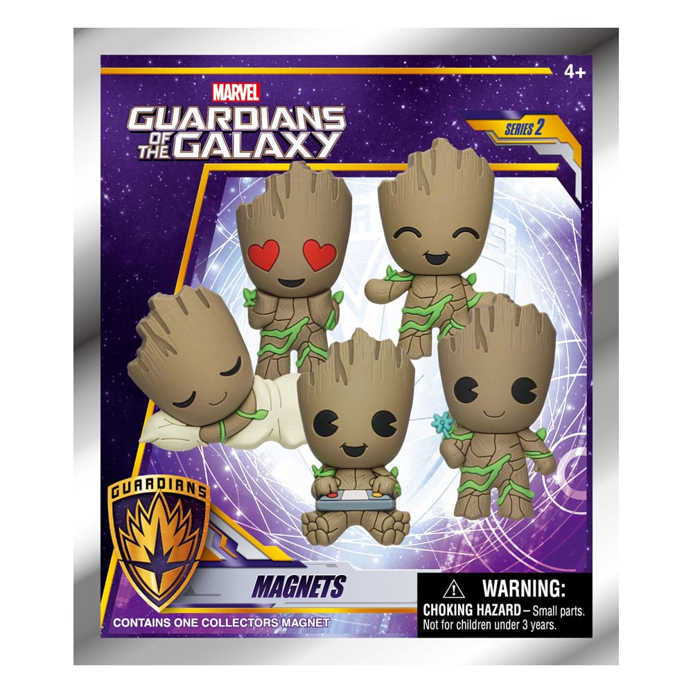 Guardian of the Galaxy 3D Magnete Groot Series 2 Display (12) Image 2