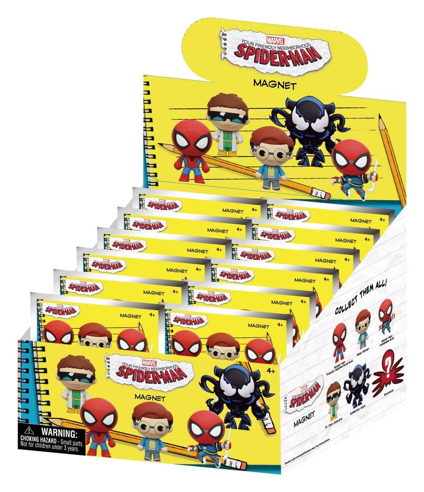 Spider-Man Magnete Blind Pack Display (12) Image 1