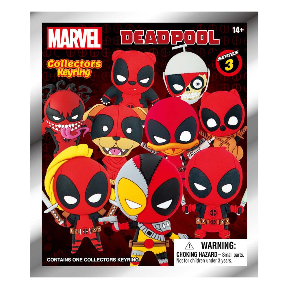 Marvel PVC-Taschenanhänger Deadpool Serie 3 Display (24) Image 2