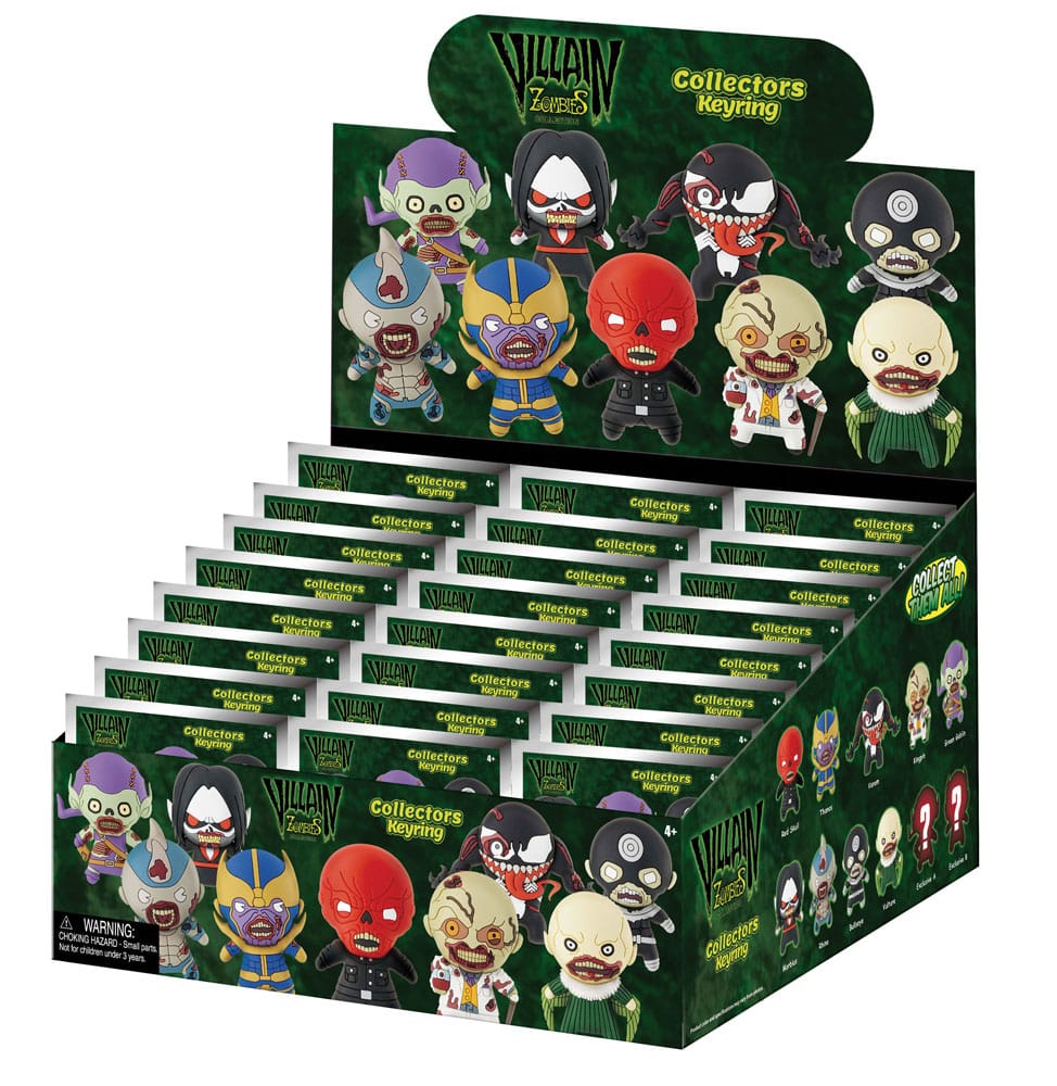 Marvel 3D PVC-Taschenanhänger Series 1 Zombies Display (24) Image 3