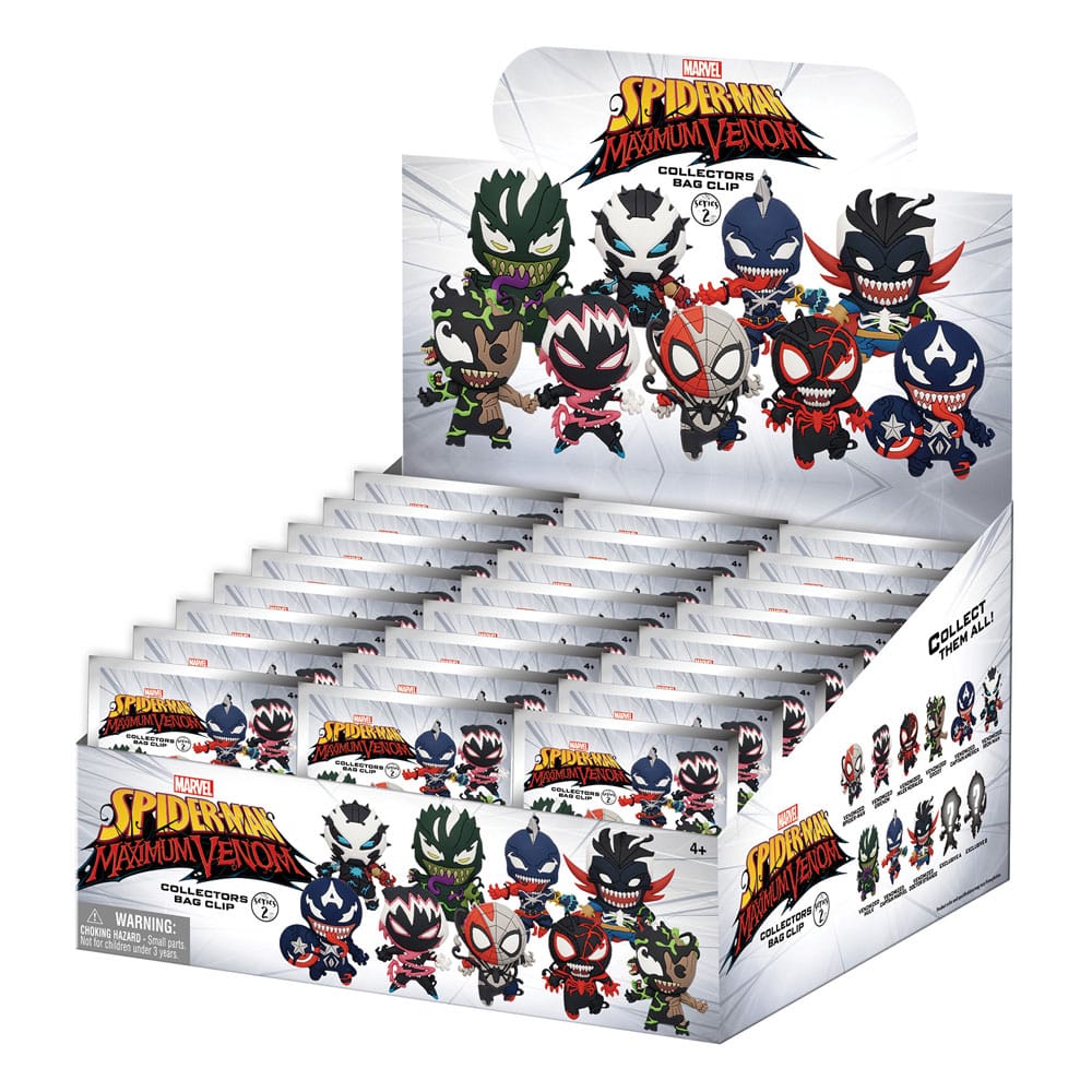 Venom 3D PVC-Taschenanhänger Series 2 Display (24) Image 1