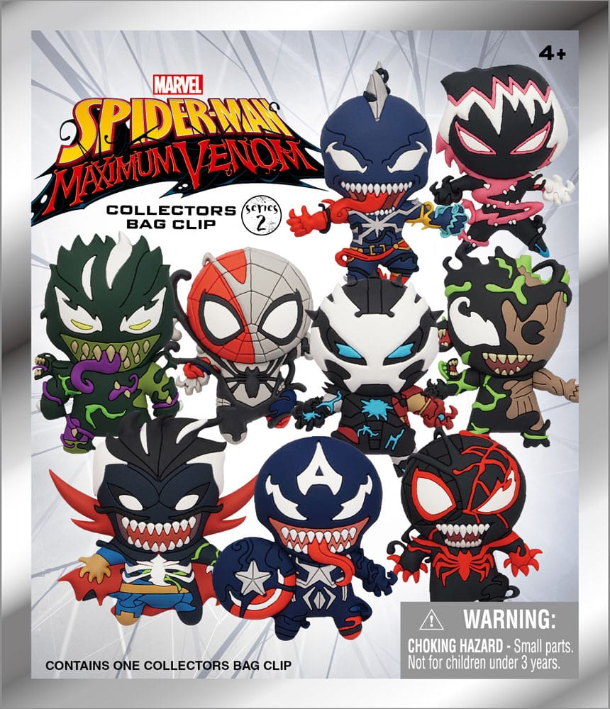 Venom 3D PVC-Taschenanhänger Series 2 Display (24) Image 3