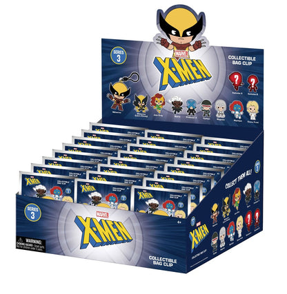 Marvel 3D PVC-Taschenanhänger X-men Classic Serie 3 Display (24) Image 3