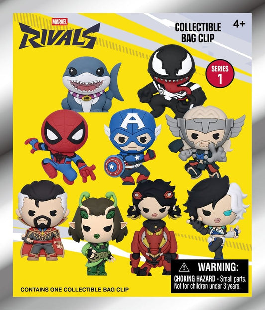 Marvel Rivals 3D PVC-Taschenanhänger Series 16 Display (24) Image 2