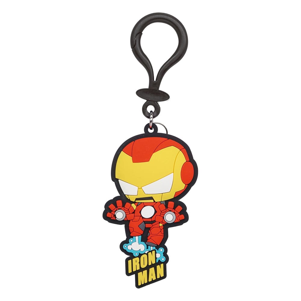 Marvel Soft Touch PVC Taschenanhänger Iron Man Image
