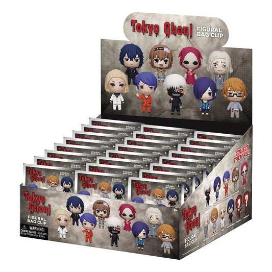 Tokyo Ghoul 3D PVC-Taschenanhänger Series 2 Display (24) Image 1