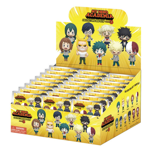 My Hero Academia 3D PVC-Taschenanhänger Series 3 Display (24) Image 1