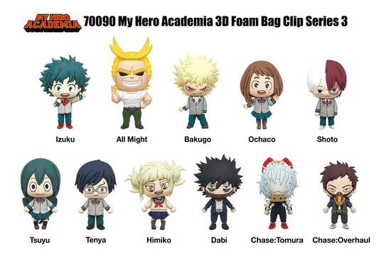 My Hero Academia 3D PVC-Taschenanhänger Series 3 Display (24) Image 2