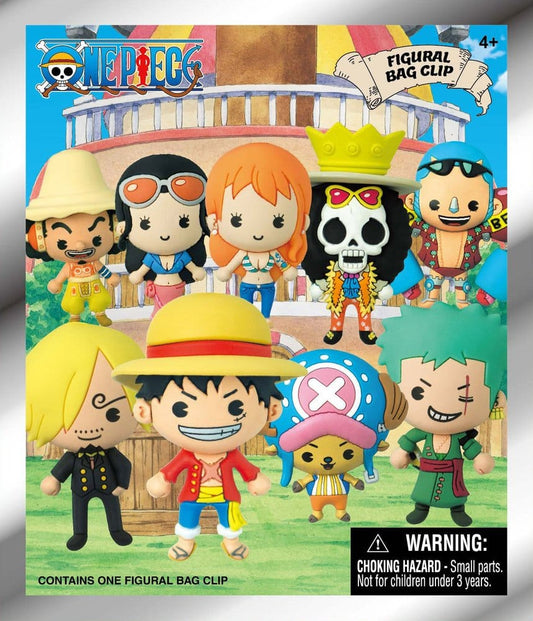 One Piece 3D PVC-Taschenanhänger Serie 1 Display (24) Image 2