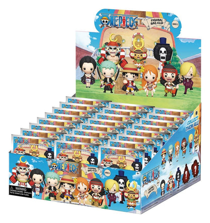 One Piece 3D PVC-Taschenanhänger Serie 2 Display (24) Image 1