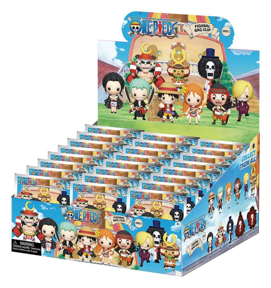 One Piece 3D PVC-Taschenanhänger Serie 2 Display (24) Image 1