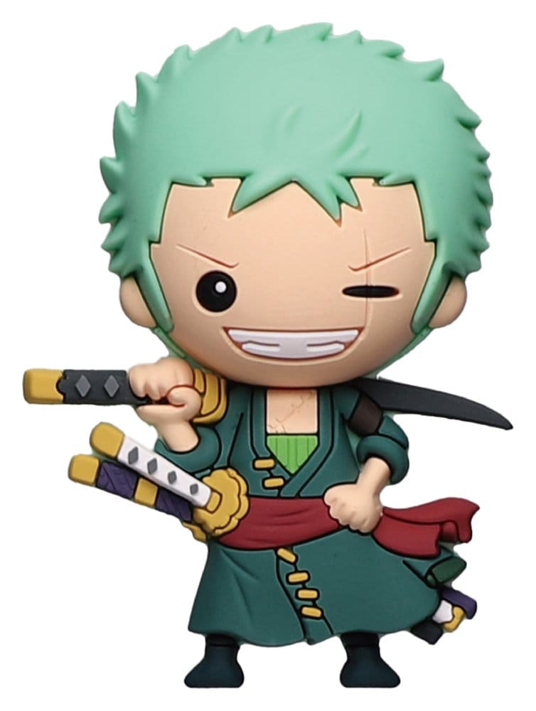 One Piece 3D Schaumstoff-Magnet Zoro Image