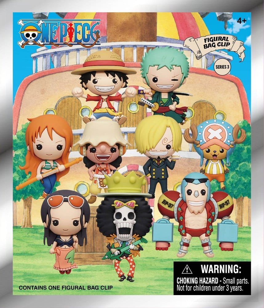 One Piece 3D PVC-Taschenanhänger Serie 3 Blind Bag Display (24) Image 3