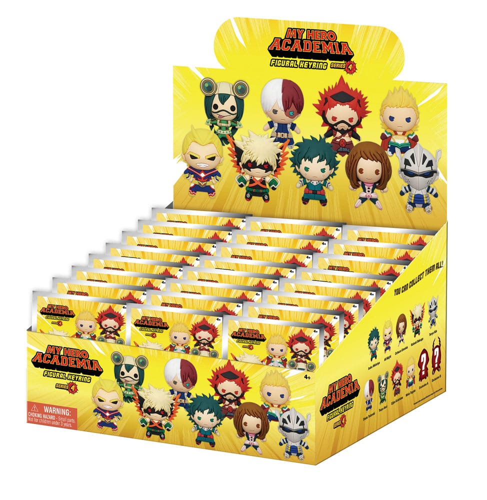 My Hero Academia 3D PVC-Taschenanhänger Series 4 Display (24) Image 2