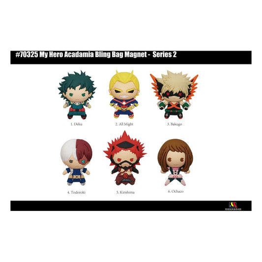 My Hero Academia 3D Magnete Series 2 Display (12) Image 1
