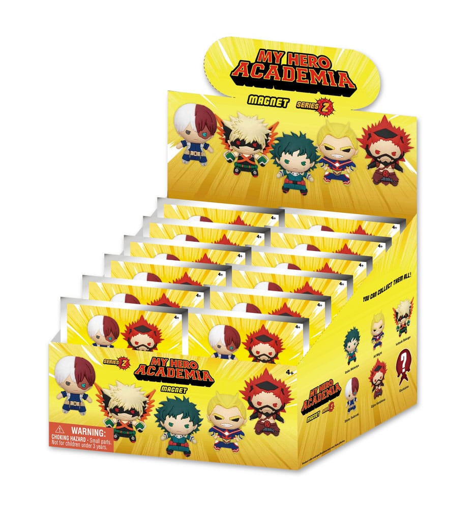 My Hero Academia 3D Magnete Series 2 Display (12) Image 3
