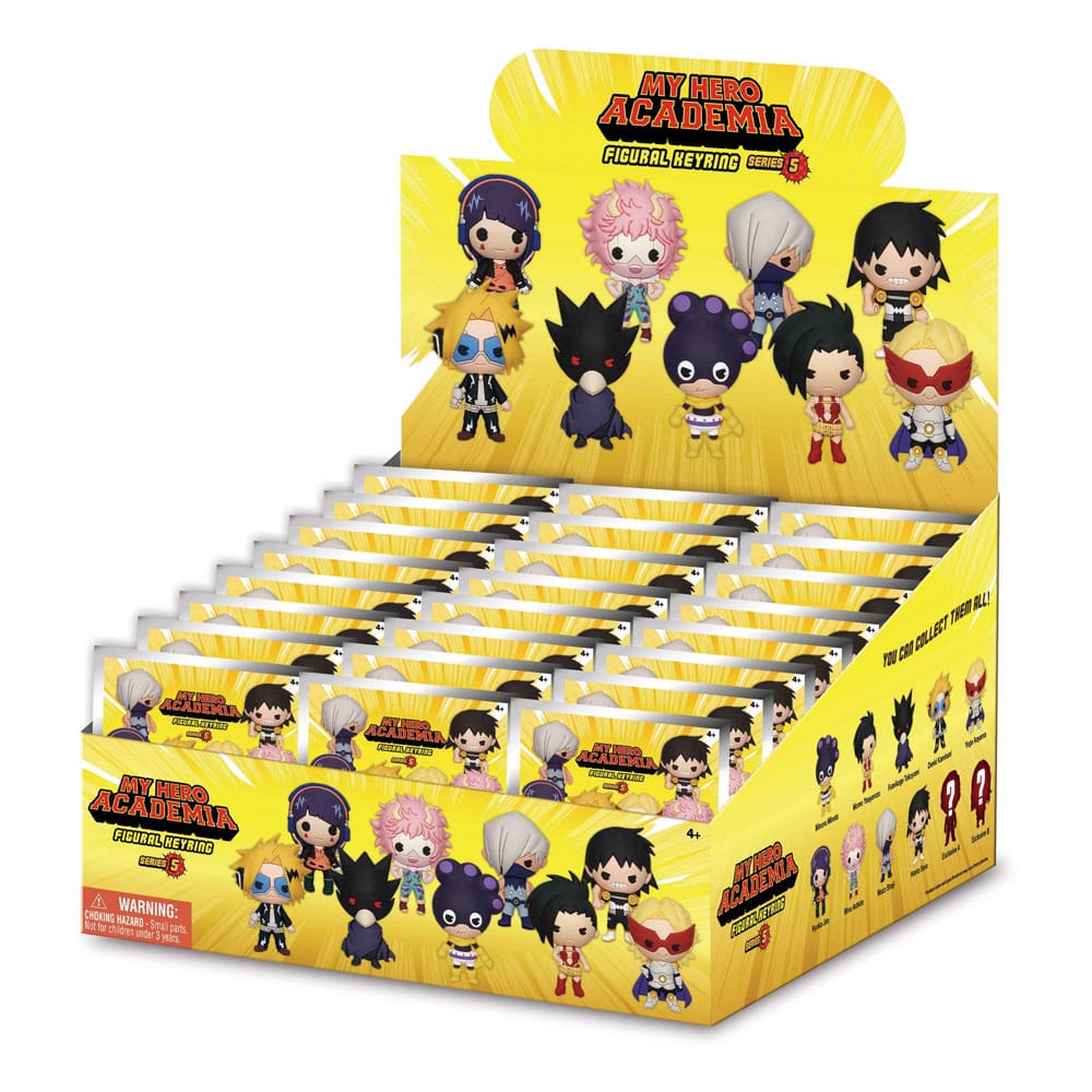 My Hero Academia 3D PVC-Taschenanhänger Serie 5 Display  (24) Image 1