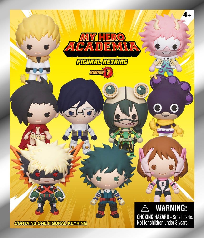 My Hero Academia 3D PVC-Taschenanhänger Serie 7 Display (24) Image 3