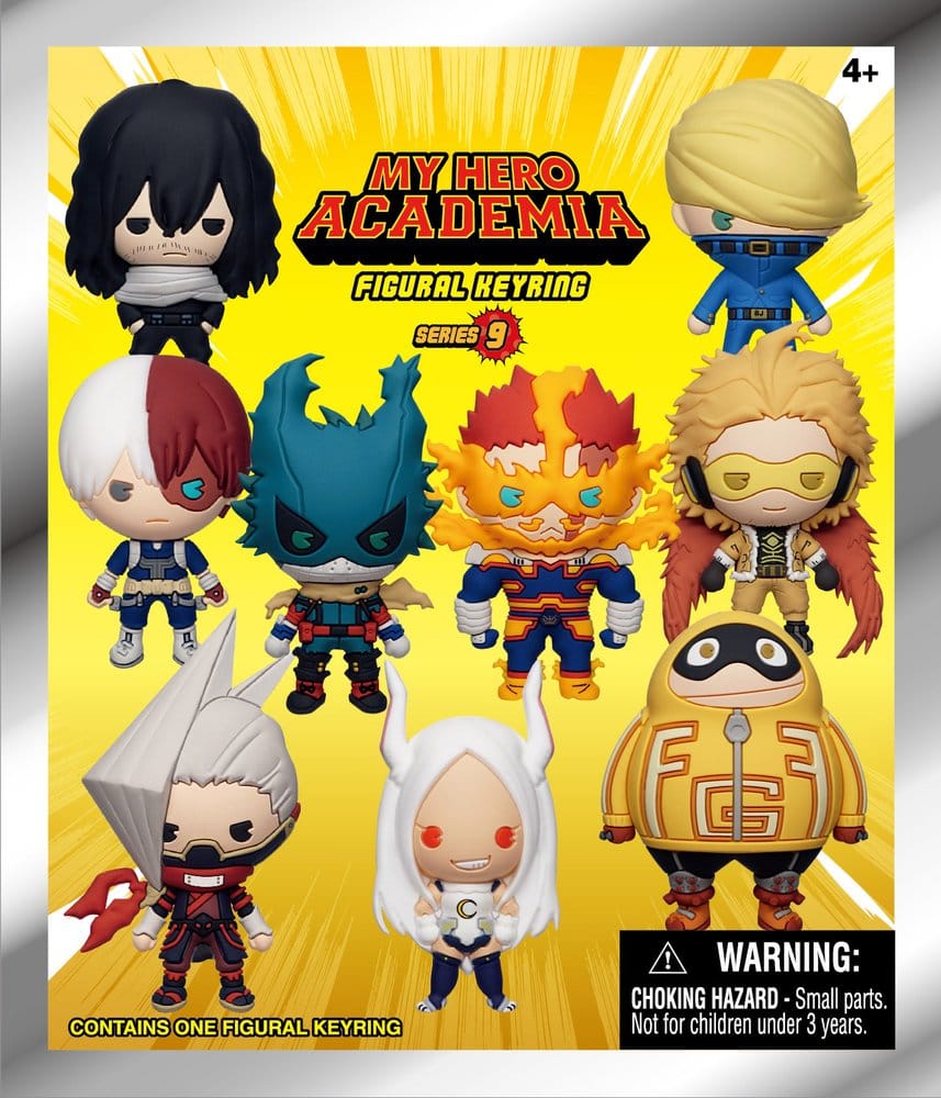 My Hero Academia 3D PVC-Taschenanhänger Serie 9 Blind Bag Display (24) Image 2