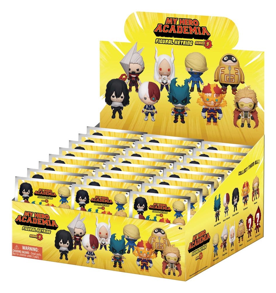 My Hero Academia 3D PVC-Taschenanhänger Serie 9 Blind Bag Display (24) Image 3