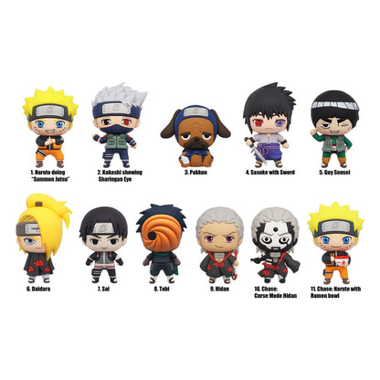 Naruto Shippuden 3D PVC-Taschenanhänger Series 3 Display (24) Image 1