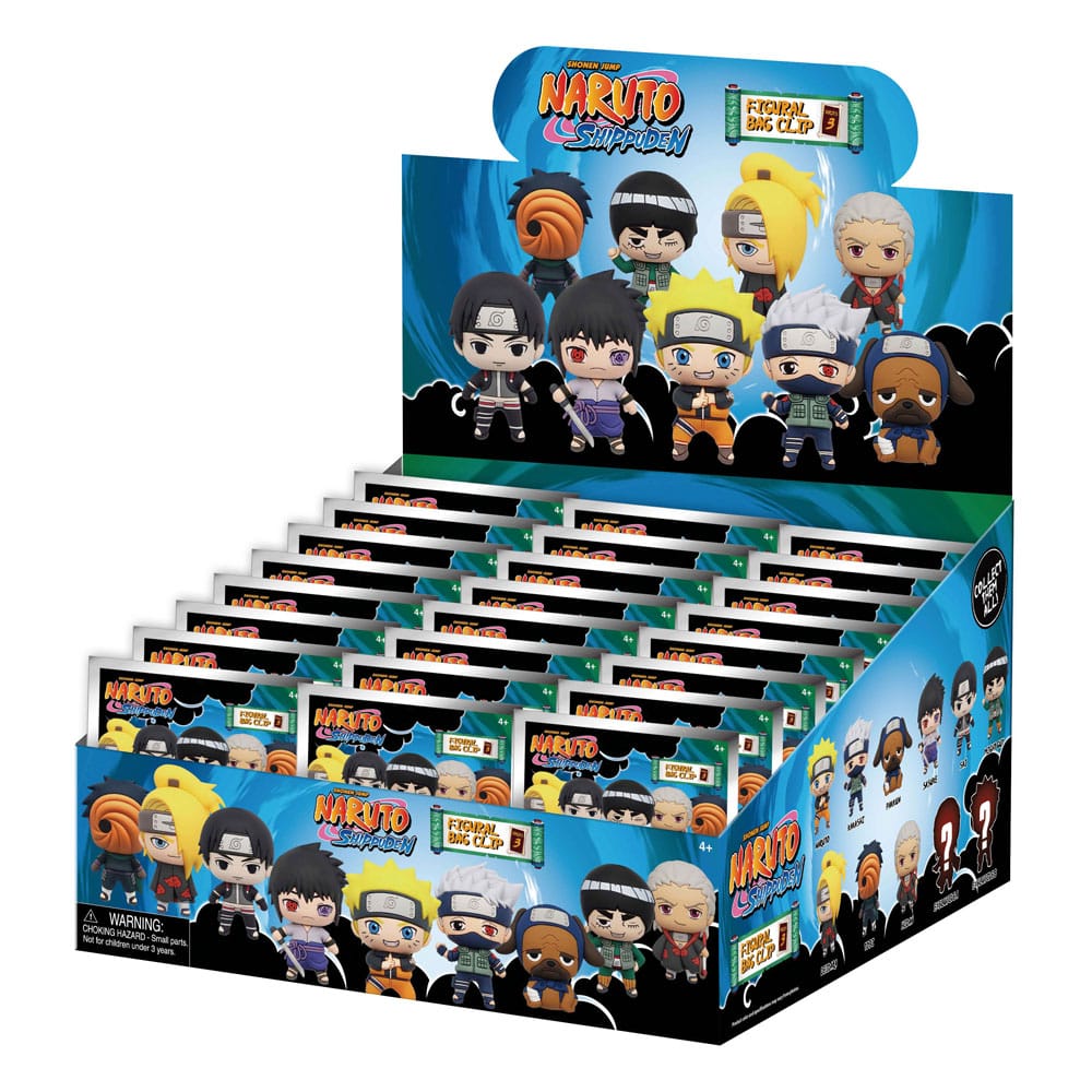 Naruto Shippuden 3D PVC-Taschenanhänger Series 3 Display (24) Image 2