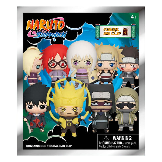 Naruto Shippuden 3D PVC-Taschenanhänger Series 4 Display (24) Image 2