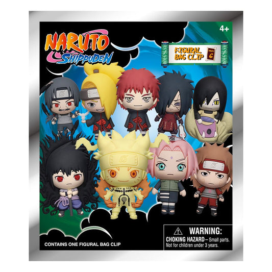 Naruto 3D PVC-Taschenanhänger Series 6 Display (24) Image 2
