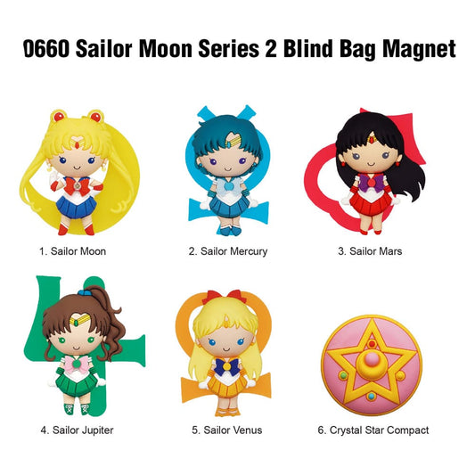 Sailor Moon Magnete blind pack Series 2 Display (12) Image 1