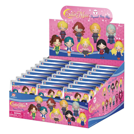 Sailor Moon 3D PVC-Taschenanhänger Series 5 Display (24) Image 1