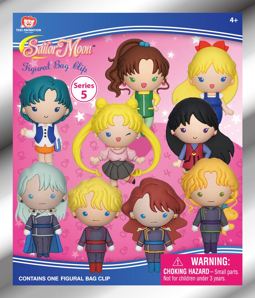Sailor Moon 3D PVC-Taschenanhänger Series 5 Display (24) Image 3