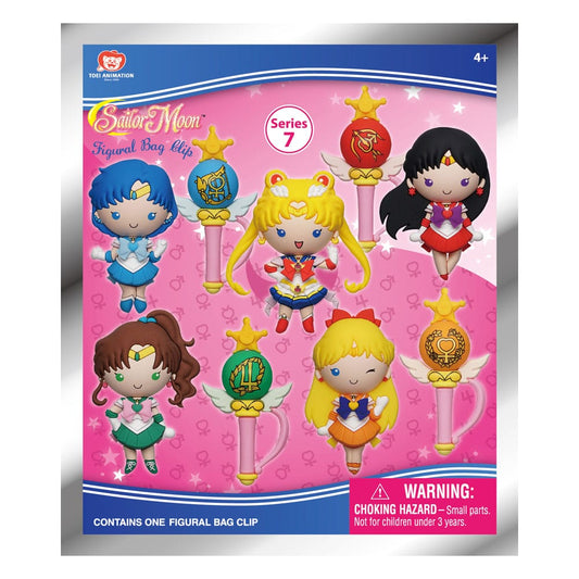 Sailor Moon 3D PVC-Taschenanhänger Series 7 Display (24) Image 2