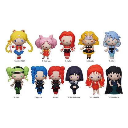 Sailor Moon 3D PVC-Taschenanhänger Series 8 Display (24) Image 1