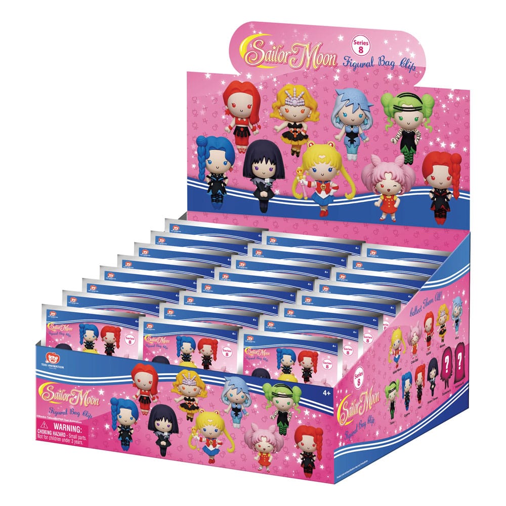 Sailor Moon 3D PVC-Taschenanhänger Series 8 Display (24) Image 3
