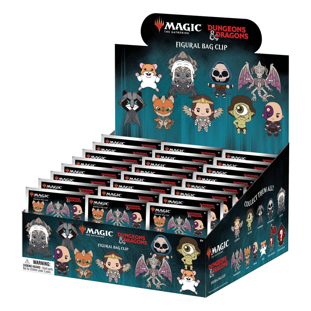 Magic the Gathering 3D PVC-Taschenanhänger Series 1 Display (24) Image 1